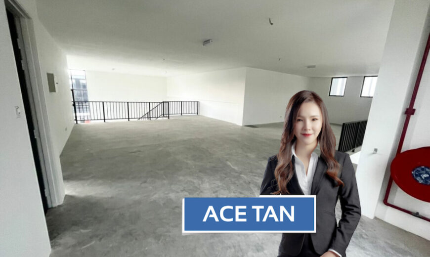 Eco Business Park 1 – 1.5 Storey Corner Cluster Factory – FOR RENT