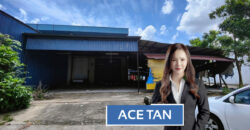 Mount Austin – 1.5 Storey Corner Terrace Factory – FOR RENT