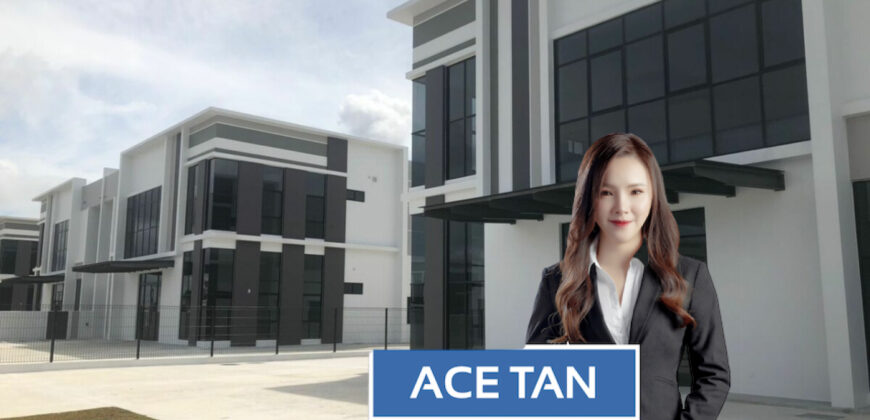 Eco Business Park 2 @ Senai Airport City – 1.5 Storey Semi Detached Factory – FOR RENT