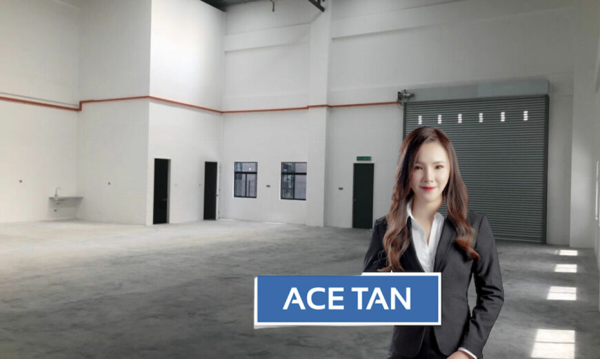 Eco Business Park 2 @ Senai Airport City – 1.5 Storey Semi Detached Factory – FOR RENT