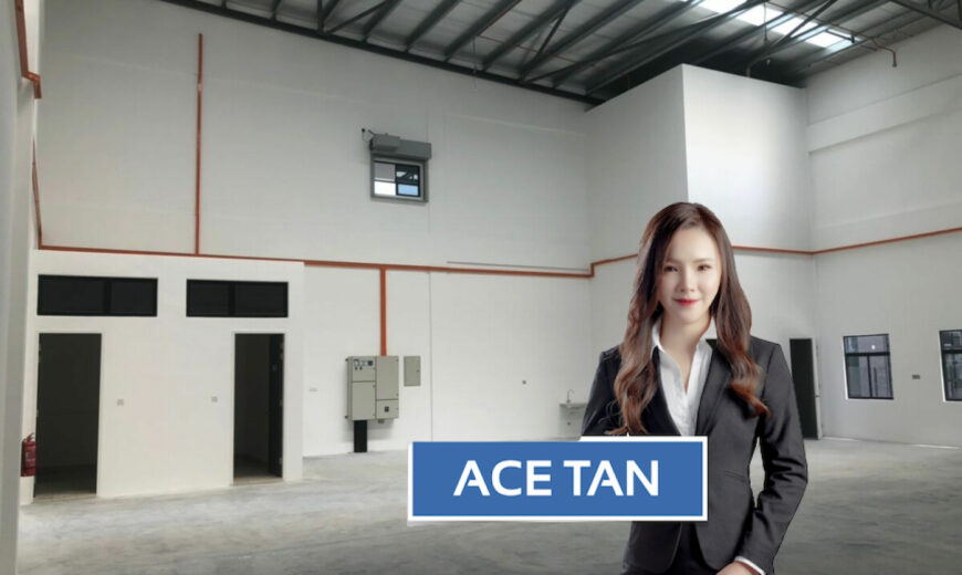 Eco Business Park 2 @ Senai Airport City – 1.5 Storey Semi Detached Factory – FOR RENT