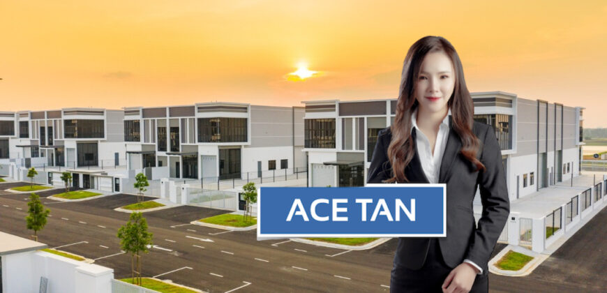 Eco Business Park 2 @ Senai Airport City – 1.5 Storey Cluster Factory – FOR RENT