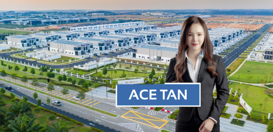 Eco Business Park 2 @ Senai Airport City – 1.5 Storey Cluster Factory – FOR RENT