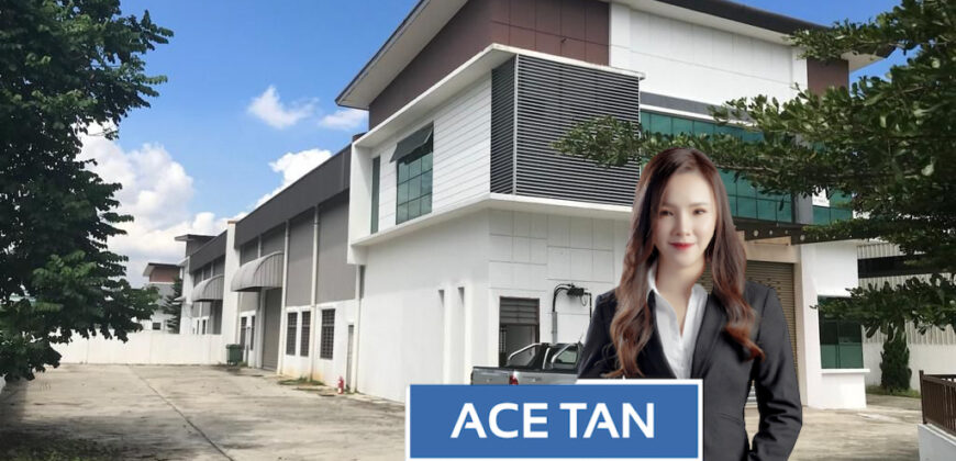 Kempas Utama Industrial Park – 1.5 Storey Corner Detached Factory – FOR SALE