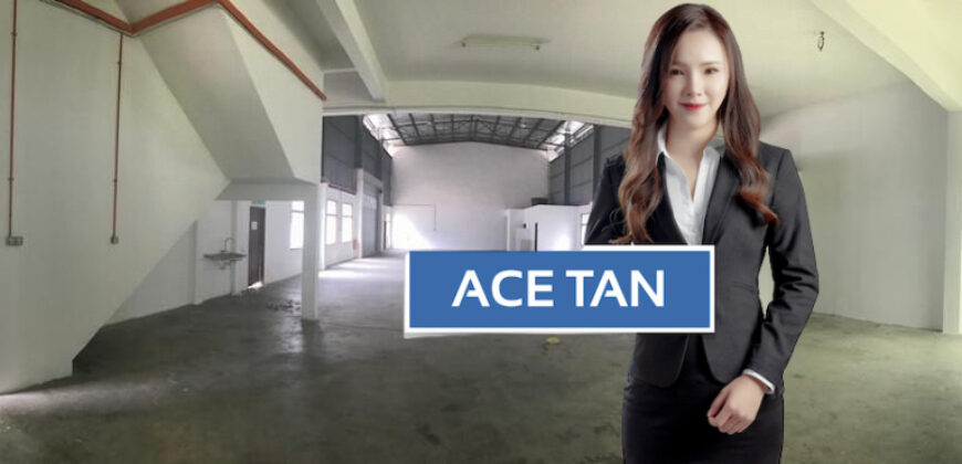 Kempas Utama Industrial Park – 1.5 Storey Corner Detached Factory – FOR SALE