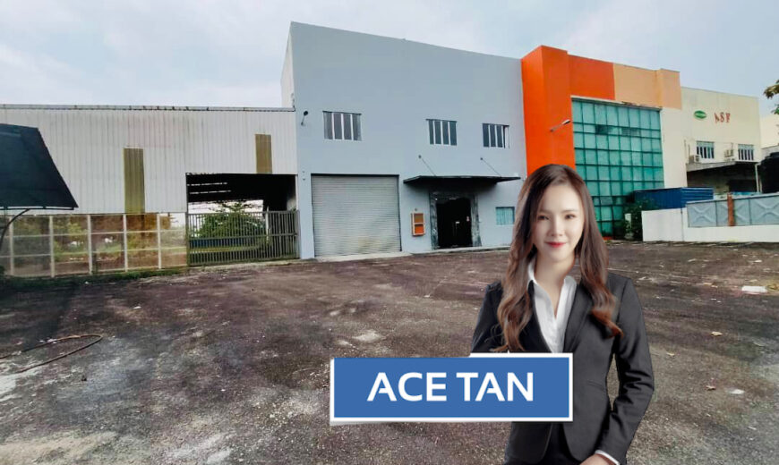 Taman Sri Plentong – Semi Detached Factory – FOR RENT