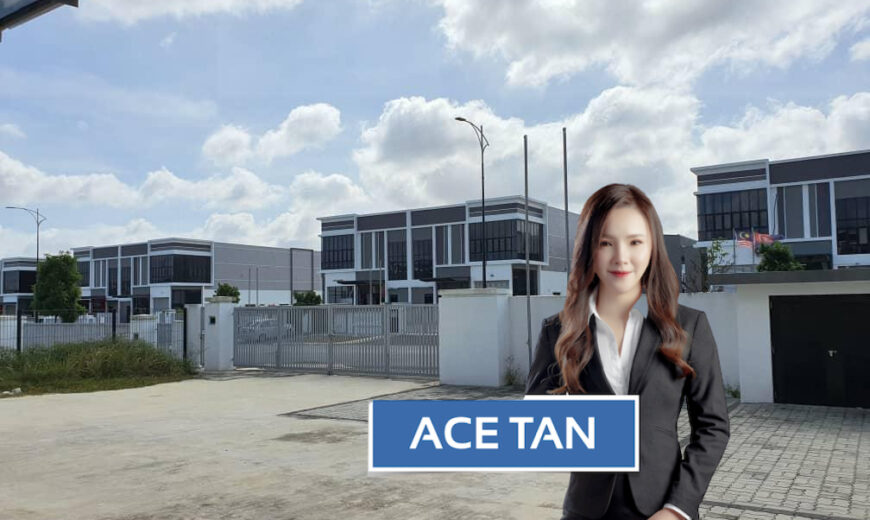 Eco Business Park 2 @ Senai Airport City – 1.5 Storey Cluster Factory – FOR RENT