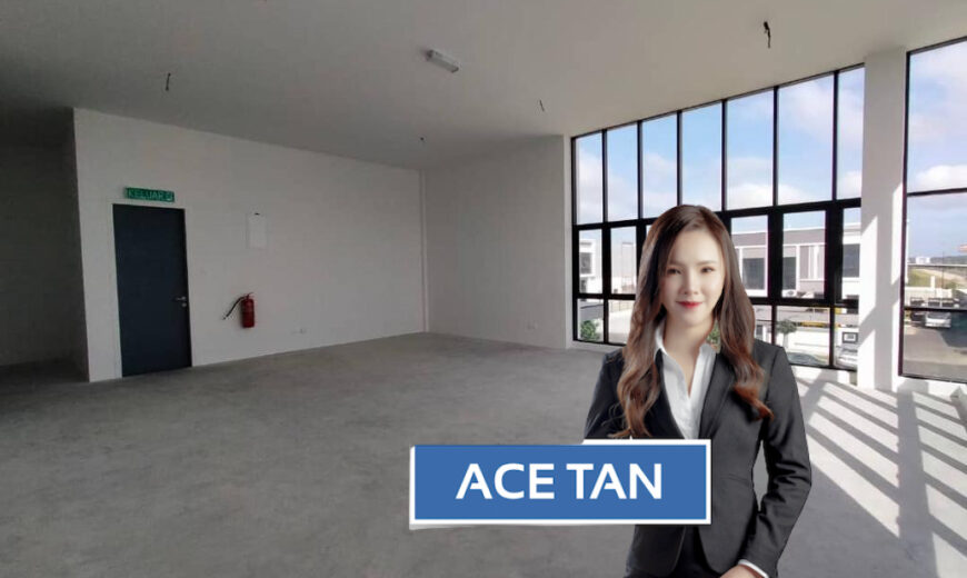 Eco Business Park 2 @ Senai Airport City – 1.5 Storey Cluster Factory – FOR RENT