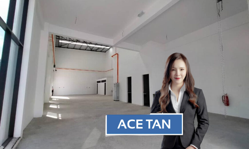 Eco Business Park 2 @ Senai Airport City – 1.5 Storey Cluster Factory – FOR RENT