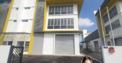 Taman Cemerlang Lancar Saleng – 3 Storey Cluster Factory – FOR RENT