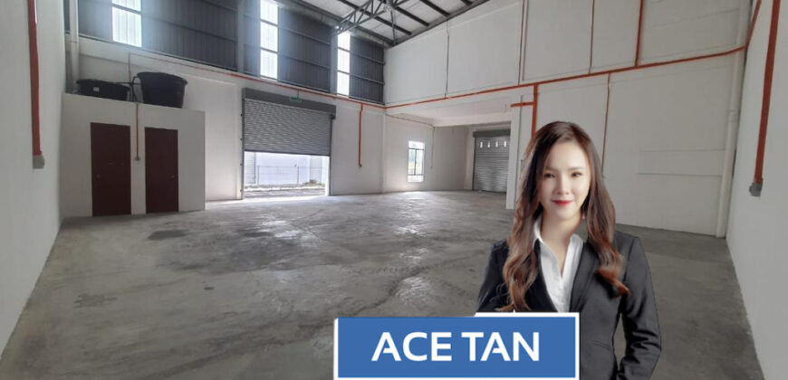 Taman Cemerlang Lancar Saleng – 3 Storey Cluster Factory – FOR RENT