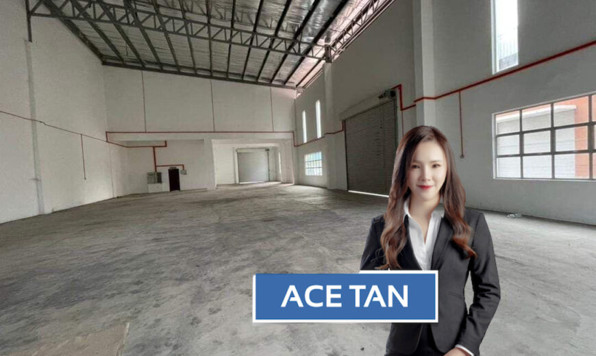 Tiong Nam Industrial Park @ Kempas – Semi Detached Factory – FOR RENT