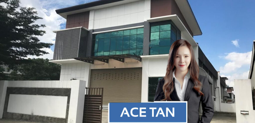 Kempas Utama Industrial Park – 1.5 Storey Corner Detached Factory – FOR SALE