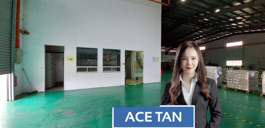 Taman Perindustrian Cemerlang – Single Storey Detached Factory – FOR SALE