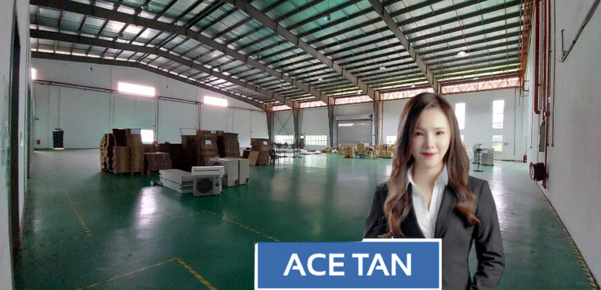 Taman Perindustrian Cemerlang – Single Storey Detached Factory – FOR SALE