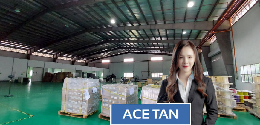 Taman Perindustrian Cemerlang – Single Storey Detached Factory – FOR SALE
