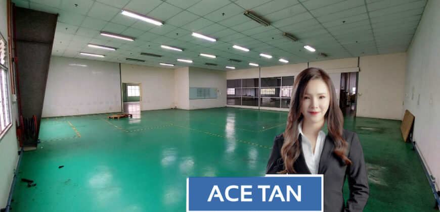 Taman Perindustrian Cemerlang – Single Storey Detached Factory – FOR SALE