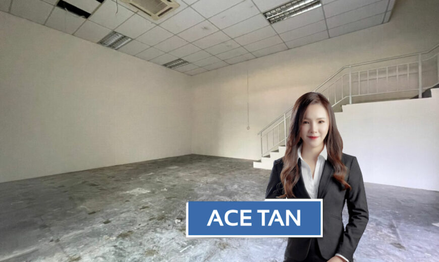 Nusa Cemerlang @ Gelang Patah – 1.5 Storey Semi Detached Factory – FOR SALE