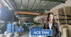 Taman Perindustrian Sri Plentong – 1.5 Storey Semi Detached Factory – FOR SALE