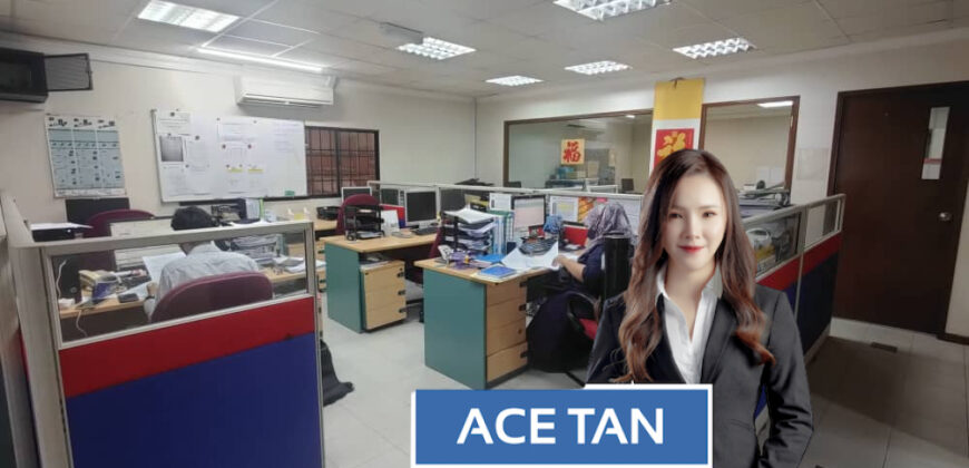 Taman Perindustrian Sri Plentong – 1.5 Storey Semi Detached Factory – FOR SALE