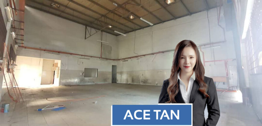 Desa Cemerlang – 1.5 Storey Corner Terrace Factory – FOR SALE
