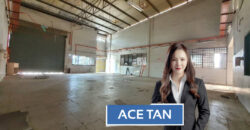 Desa Cemerlang – 1.5 Storey Corner Terrace Factory – FOR SALE