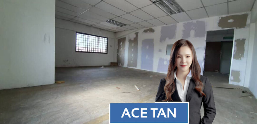 Desa Cemerlang – 1.5 Storey Corner Terrace Factory – FOR SALE