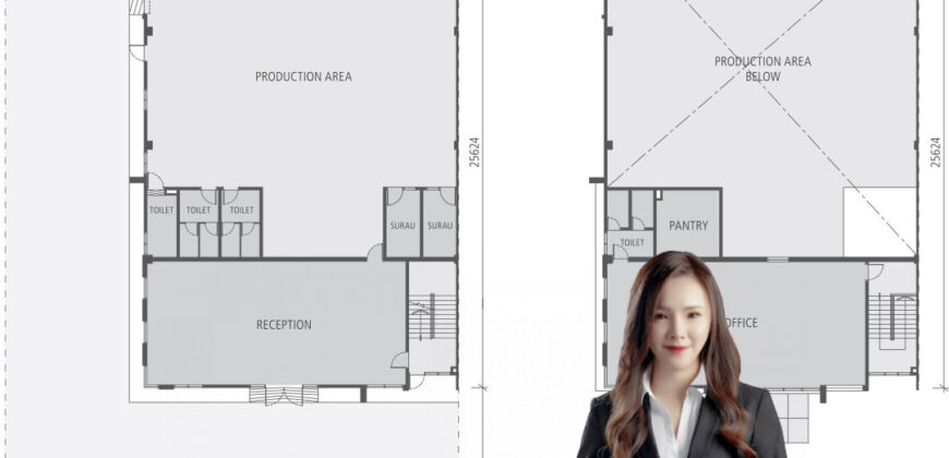 Eco Business Park 2 @ Senai Airport City – 1.5 Storey Semi Detached Factory – FOR RENT