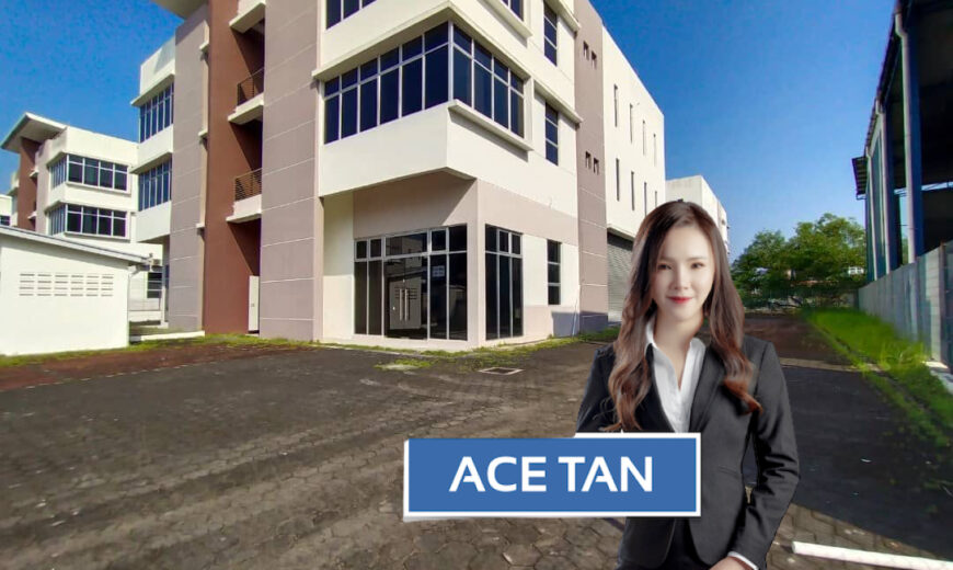 i-Parc @ Tanjung Pelepas – 3 Storey Semi Detached Factory – FOR RENT