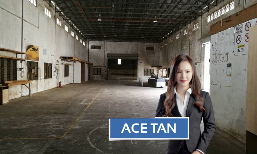 Taman Perindustrian Senai Idaman – 1.5 Storey Detached Factory – FOR SALE