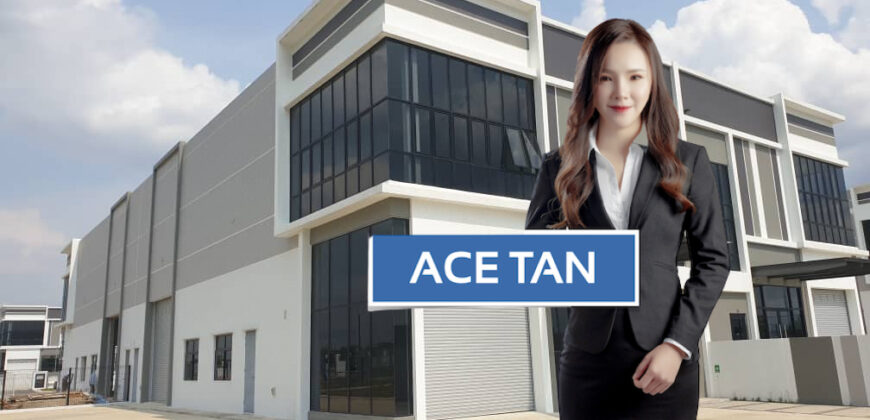 Eco Business Park 2 @ Senai Airport City – 2 Storey Corner Cluster Factory – FOR RENT