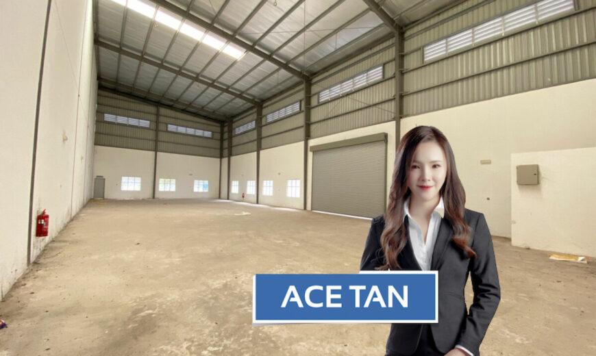 Alam Jaya Business Park @ Gelang Patah – 1.5 Storey Semi Detached Factory – FOR SALE