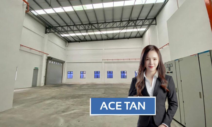 Eco Business Park 2 @ Senai Airport City – 1.5 Storey Semi Detached Factory – FOR RENT