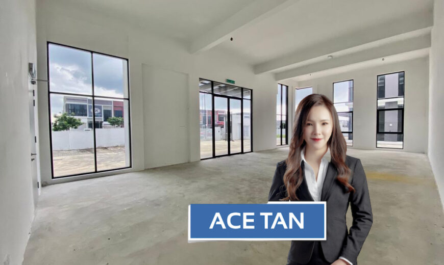 Eco Business Park 2 @ Senai Airport City – 1.5 Storey Semi Detached Factory – FOR RENT