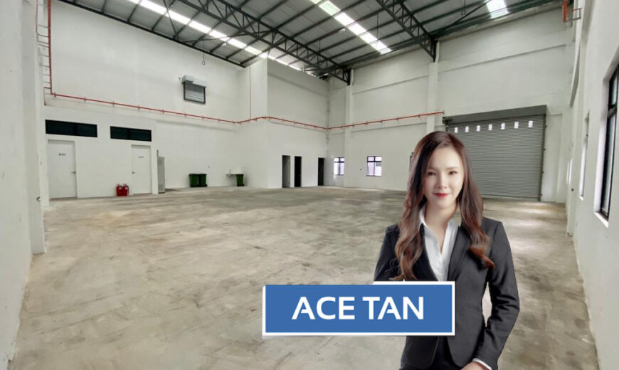 Eco Business Park 2 @ Senai Airport City – 1.5 Storey Semi Detached Factory – FOR RENT