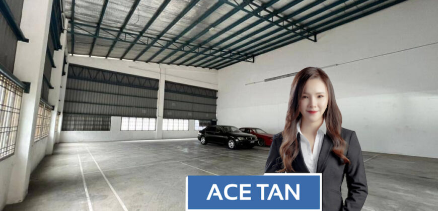 Impian Emas – 1.5 Storey Semi Detached Factory – FOR RENT