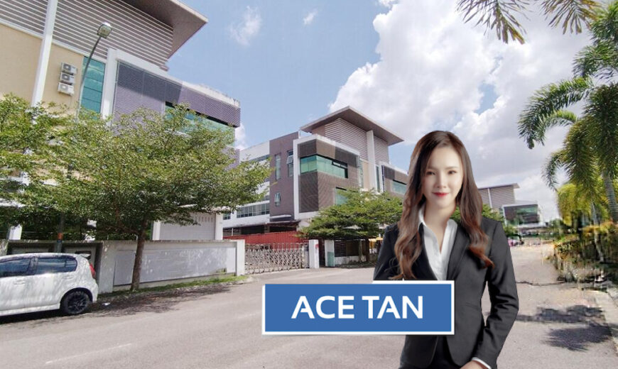 I-Season Park @ Ulu Tiram – 2.5 Storey Cluster Factory – FOR SALE