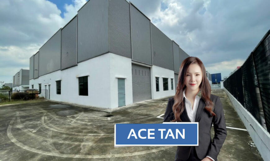 Eco Business Park 1 – 1.5 Storey Semi-Detached Factory – FOR RENT