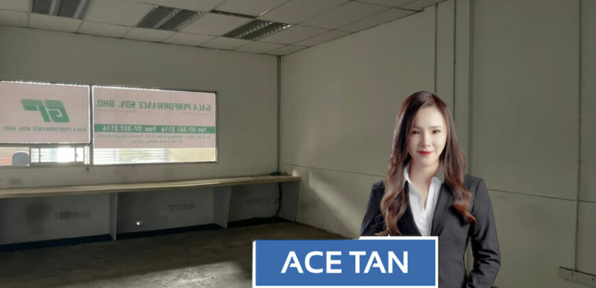 Mount Austin – 1.5 Storey Terrace Factory (2 Adjoin Unit) – FOR SALE