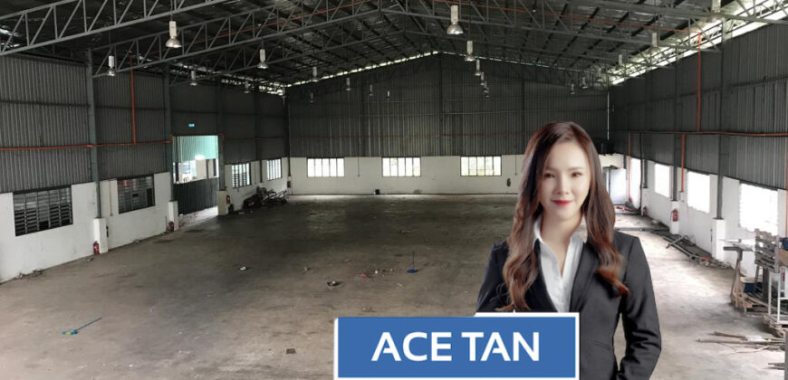 Sungai Tiram – 1.5 Storey Detached Factory – FOR RENT