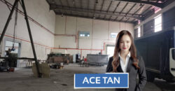 Taman Perindustrian Desa Plentong – 1.5 Storey Semi Detached Factory – FOR RENT