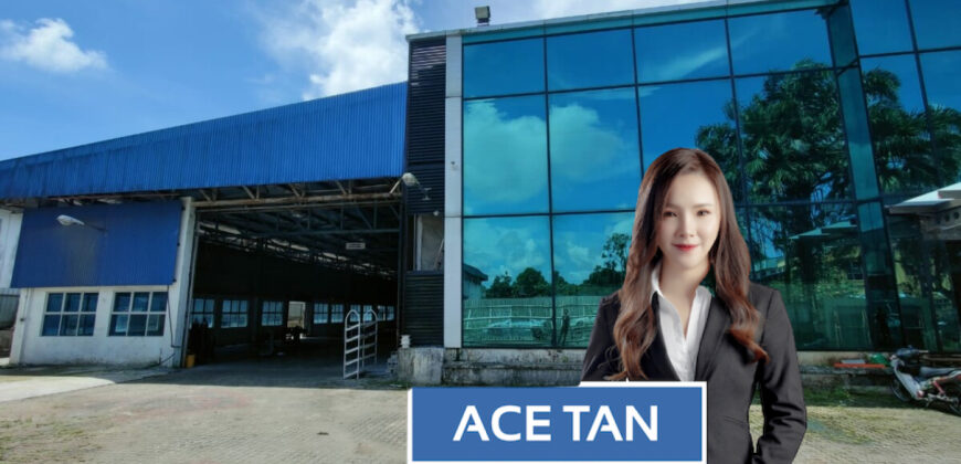 Taman Perindustrian Tiram – 1.5 Storey Detached Factory – FOR RENT