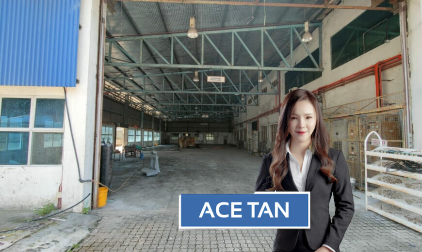 Taman Perindustrian Tiram – 1.5 Storey Detached Factory – FOR RENT