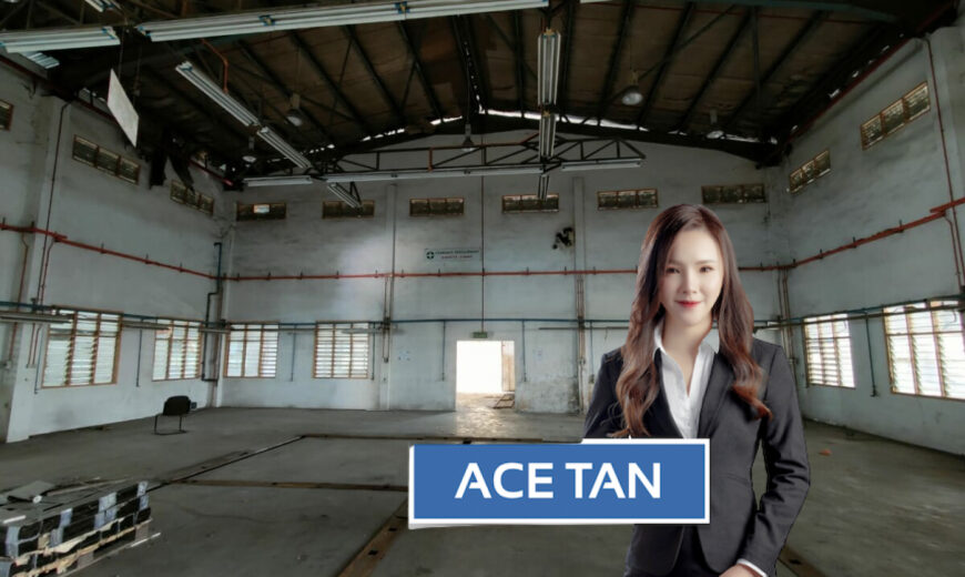 Taman Perindustrian Tiram – 1.5 Storey Detached Factory – FOR RENT