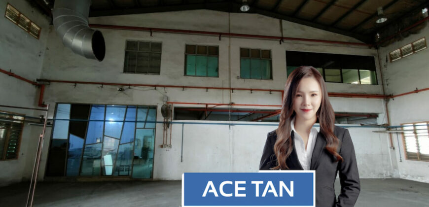 Taman Perindustrian Tiram – 1.5 Storey Detached Factory – FOR RENT