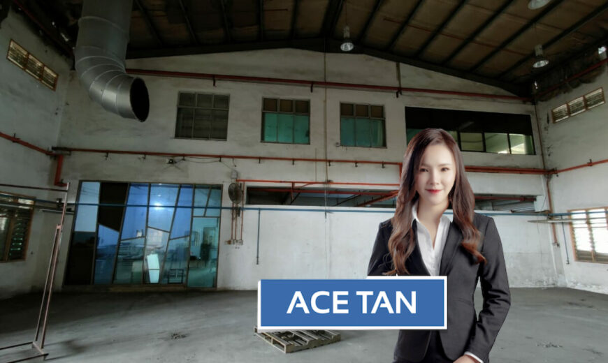 Taman Perindustrian Tiram – 1.5 Storey Detached Factory – FOR RENT