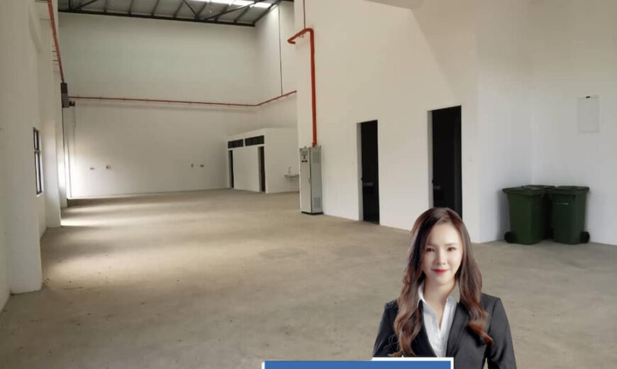 Eco Business Park 2 @ Senai Airport City – 1.5 Storey Corner Cluster Factory – FOR RENT