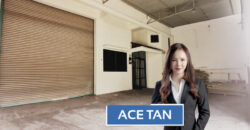 Desa Cemerlang – 1.5 Storey Terrace Factory – FOR SALE