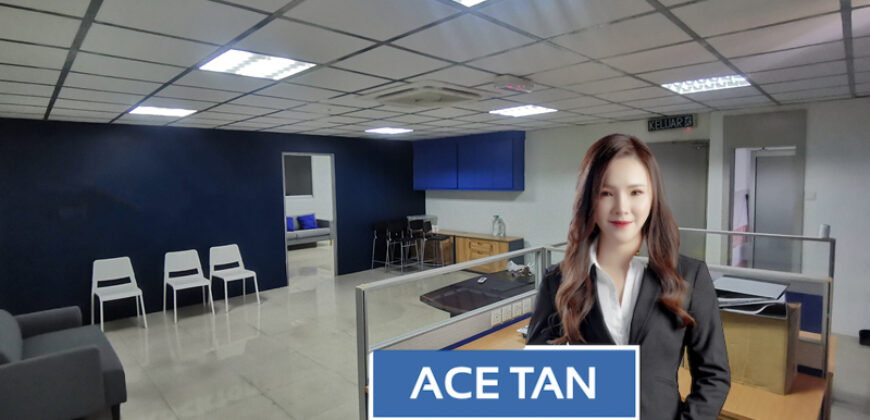 Desa Cemerlang – 1.5 Storey Terrace Factory – FOR SALE