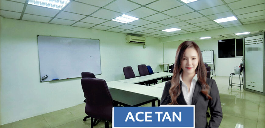 Desa Cemerlang – 1.5 Storey Terrace Factory – FOR SALE